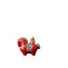 Adorno de Mascota de Té para Enriquecerse Rápidamente, Caballo Tang Giratorio Coleccionable, Decoración de Mesa de Té Estilo Chino que Atrae la Fortuna, Accesorios para Juego de Té