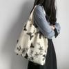 [Exclusivo de distribución automática] bolsa de encaje de mariposa bordada bolsa de hadas bolsa de lona para viajes de ocio bolso de hombro de gran capacidad