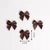 Al por mayor Lazos de Cinta de 3 Puntos Moños de Cinta DIY Flores Pequeñas Accesorios para Ropa Interior Ropa Piezas Decorativas Hecho a Mano