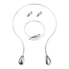 Juego de Collares Gargantilla Corta Versátiles de Perlas Artificiales para Bodas Transfronterizas, Juego de Collares Gargantilla Exagerados y Elegantes, Exquisitos Accesorios de Banquete