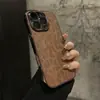 Funda para Teléfono Móvil Estampado de Leopardo Adecuada para Apple 15/16/17 Promax iPhone 13/14 Funda Protectora de Gama Alta para Otoño e Invierno