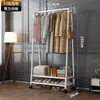 Perchero de Piso para Dormitorio Perchero para Ropa Perchero Móvil para Ropa de Cama del Hogar El Artefacto para Ropa Balcón Dormitorio
