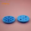 Polia octogonal azul Pilot 482a2ab polia de plástico polia de blocos de construção de tecnologia Peças de blocos de construção