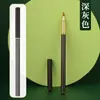 Cepillo de varilla metálica con 2.6 bolsa de tinta tipo pluma minúscula escritura pelo suave copia sutra pluma xiuli portátil cepillo wengang