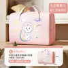 Bolsa de Almacenamiento Infantil Linda de Dibujos Animados, Engrosada para Guardería, Bolsa Tote para Colcha de Tela Duradera, Bolsa de Equipaje