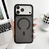 Aplicável para iPhone 18 Pro Max Capa de Celular Magnética Fosca com Sensação de Pele Apple 17 À Prova de Queda Capa de Cobertura Total Proteção contra Queda