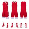 Conjunto de Uniforme de Baloncesto para Hombre, Jerseys Estampados, Uniformes de Equipo de Competición, Ropa Deportiva de Verano para Entrenamiento de Mujeres, Ropa de Baloncesto Regular de Moda para Niños