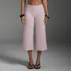 Pantalones de Yoga de Cintura Alta para Mujer Transfronterizos, Pantalones Deportivos Rectos para Correr, Pantalones de Pierna Ancha Levanta Glúteos, Pantalones Elásticos de Pilates y Fitness