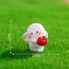 Micro-Paisaje Creativo Conejo y Oso Lindos Árbol de Jardinería Casa del Árbol Paisajismo Decoración DIY Accesorios Adornos Pequeños