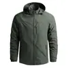 Fornecimento de Fábrica Transfronteiriço Jaqueta de Secagem Rápida Masculina Solta Casual Primavera e Outono Jaqueta Masculina Fina Casaco Militar