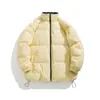 Chaqueta de Algodón con Cuello Alto Estilo High Street Americano para Hombre Invierno Holgada Moderna Casual Versátil Ropa de Algodón Cálida Ropa de Abrigo