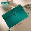 Bolsa de Papel Colorida para Arquivos A4A5A6 Bolsa Envelope com Alça para Contrato Bolsa Grande para Armazenamento de Cartões Postais Espessada