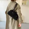 Bolsa de Bowling de Lunares 2026 con Diseño para Debajo del Brazo, Única y Elegante, Bolsa Tipo Almohada para Mujer, Gran Capacidad, Estilo Coreano, Bolso de Moda Nuevo