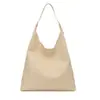 Bolsa Tote Retrô de Grande Capacidade Yue Zi Bolsa de Ombro Versátil Chique Simples Bolsa de Mão Casual Moda Tendência Personalidade
