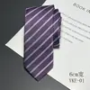 Gravata Estreita Estilo Coreano Masculina Negócios Casamento Lazer Trabalho em Grupo Profissional 5cm Jacquard 6cm Fabricante Shengzhou Atacado