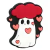 Série Fantasma de Halloween Caneta com Contas Patch Espesso Dupla Face Cola Macia de PVC Contas Queimadas Corrente de Celular DIY Acessórios Perfurados
