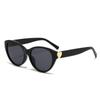 Gafas de Sol Versátiles Estilo Nuevo Inspiradas en Chanel Moda Tendencia Gafas de Sol Ojo de Gato para Mujer Gafas de Sol para Sesión de Fotos