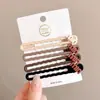 Pinza para el Cabello con Flequillo Nuevo 2026 para Mujer Estilo Coreano Pinza Recta para Flequillo Delgado Pinza de Alto Nivel para el Lado Accesorios para el Cabello Pasador