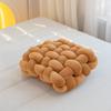 Almofada de nó trançado para sofá, almofada de tatami para janela de sacada, almofada para assento de cadeira de escritório para longas permanências