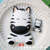 Diy Resina Dibujos Animados Creativo Hogar Interruptor de Pared Pegatinas Panda Jirafa Pegatina para Refrigerador Accesorios Caja de Almacenamiento