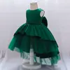 Ropa Infantil Europea y Americana Amazon Nuevo Estilo Falda de Malla con Cola Vestido para Niñas Vestido de Princesa Disfraz de Actuación Niños