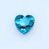 Piedras Preciosas Multicolores de 8 mm en Forma de Corazón con Base Puntiaguda sin Agujero 20 Piezas Accesorios para el Cabello Ropa Zapatos Bolsas Adornos de Tela Accesorios para Pegar