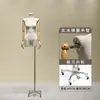 Novo manequim feminino estilo coreano, suporte de bambu para vitrine de loja de roupas