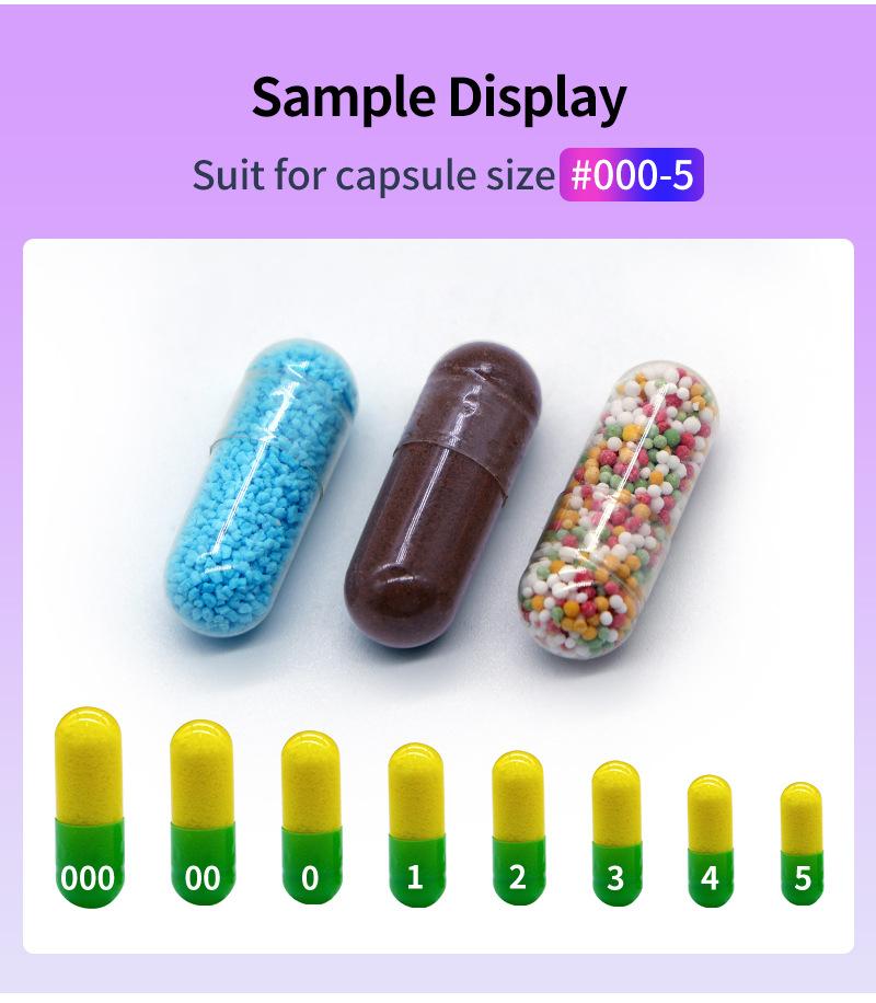 semi-automatic capsule filling machine