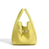 Nova Bolsa Versátil Estilo Cesta 2026, Versão Coreana, Bolsa de Ombro e Transversal de Luxo, Design de Nicho, Moda Clássica