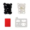 Molde para Bolas de Arroz con Forma de Panda Gigante de Venta Caliente Transfronteriza Herramienta de Prensado de Arroz de Grado Alimenticio para Bento Sushi Arroz con Algas
