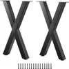 Alemania 2026 Patas de Mesa de Hierro Artístico Transfronterizo Más Vendidas Marco de Soporte para Mesa de Café Taburete Patas de Mesa de Madera Maciza Patas para Escritorio de Computadora Barra de Café