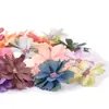 Girassóis e Crisântemos Artificiais, Guirlandas de Flores de Seda Feitas à Mão, Acessórios de Cabelo, Materiais para Roupas, Arranjos Florais para Cenário de Casamento
