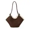 2026 Invierno Nuevo Bolso Tote Casual de Gran Capacidad para Viajes Diarios Bolso de Mano de Moda Bolso de Hombro Sencillo y Elegante para Mujer