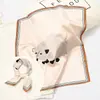 [Diseño Original] Pañuelo Cuadrado Pequeño Estilo Coreano Ins para Mujer Todo Combinación Estilo Occidental Pañuelo Decorativo Pañuelo de Primavera y Otoño Pañuelo Artístico