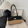 Bolsos transfronterizos 2026 nuevo moda vintage nicho casual bolso de hombro alta estética simple bolso de axila