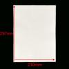 Adhesivo fuerte A4 adhesivo de doble cara transparente PET sándwich película de doble cara hecho a mano DIY álbum marco de fotos papel base adhesivo de doble cara oleoso