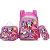Nueva Mochila Escolar de Dibujos Animados Kpop Sudamericana de Comercio Exterior Set de Tres Piezas Mochila Ultra Ligera Impermeable