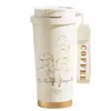 Brindes da Reunião Anual: Copo Térmico, Caneca de Café Lírio-do-Vale com Impressão de Logo, Lembranças Práticas para Eventos Corporativos para Clientes e Funcionários