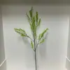 Flores artificiales estilo bosque para bodas, hierba de espárrago, plantas verdes artificiales doradas en capas, decoración de bodas para el hogar, flores artificiales para exteriores para paisajismo