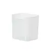 Caja de almacenamiento para puerta lateral de refrigerador, una herramienta mágica para organizar y separar artículos, caja de almacenamiento lateral de grado alimenticio para mantener los alimentos frescos en la puerta en la cocina