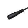 Cable de extremo único DC5.5*2.1 Cable doble paralelo 2468 Cobre puro Cable de empalme macho y hembra Adaptador LED Cable de conexión 5521