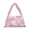 Bolsa de Mão com Lantejoulas Europeia e Americana de Nicho para Comércio Exterior Feminina Outono Inicial Temperamento Exquisito Corrente Versátil Ombro Único Transversal