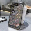 Case Fofo Graffiti Adequado para iPhone 14 Celular 13Pro Apple 12 Feminino 11 Fofo Xsmax Transparente 8P Silicone