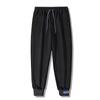 Pantalones de chándal de punto de algodón puro nuevos de moda de primavera casuales sueltos atados al tobillo deportivos absorbentes de sudor para hombre con logo clásico pequeño