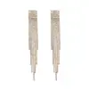 S925 Agulha de Prata Luz Luxo Elegante Super Flash Internet Celebridade Longa Borla brincos das mulheres europeus e americanos brincos de strass