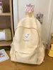 Mochila para Niña Estilo Curativo Cachorro Lindo Azul Leche Mate, Estilo Dulce y Adorable de Mejor Amiga para Viajes y Compras