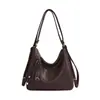 Bolso de tres usos para mujer, nueva colección otoño 2026, mochila retro de alta gama, bolsa de viaje ligera, bolso de hombro y bolso cruzado