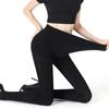 Medias de Terciopelo Blanco Doble Cara 120D con Refuerzo, Extra Anchas y Largas para Mujeres de Tallas Grandes, Talla Grande 100 kg
