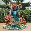 Estátuas Ornaments de Wu Deus da Riqueza Zhao Gongming Zhao Xuantan Zhao Langqi Tigre Resina Estátuas de Buda Decorações Domésticas do Marechal Zhao