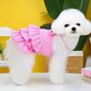 Vestido de princesa para perro, novedad de verano, fino, de peluche, Bixiong, ropa para perro pequeño, suministros, vestido de caramelo, ropa para gato